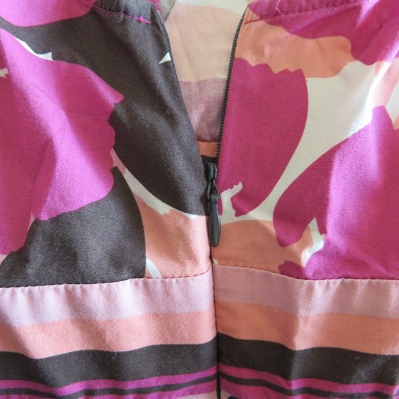 Croft & Barrow Sleeveless Dress | Pink Floral - Picture 8 of 11